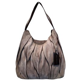Autre Marque Bolsa Hobo Coccinelle Bege em Camurça Bege