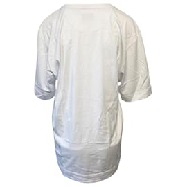 Fendi-Fendi Roma Joshua Vides T-Shirt in White Cotton-White