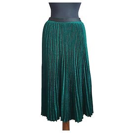 Falda midi plisada Emeraude Vanessa Bruno verde Verde