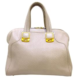 Fendi-Fendi Pink Chameleon Leather Satchel-Pink