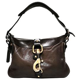 Chloé Borsa a tracolla in pelle marrone Kerala Chloe Marrone Marrone scuro