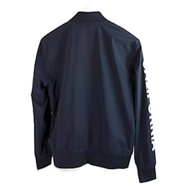 Autre Marque-Hollister Blue Logo Sleeve Lightweight Men’s Zipper Jacket size XS-Blue