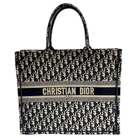 Christian Dior-Grand Book Tote-Bleu