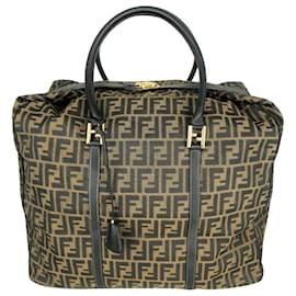 Fendi-Zucca model travel bag-Black