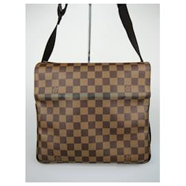 Louis Vuitton-Damier Naviglio shoulder bag-Brown