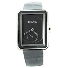 Chanel-Chanel Boyfriend Watch-Black,Dark grey