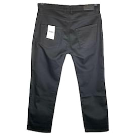 Fendi-Fendi Karlito Boyfriend jeans in black cotton with Karl on pocket-Black