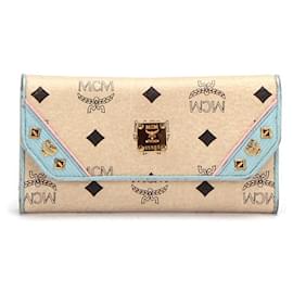 MCM Wallet Beige