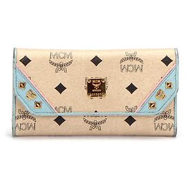 Portafoglio MCM Beige