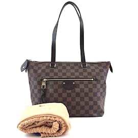 Autre Marque-Toile Louis Vuitton Iena PM Damier Ébène-Marron