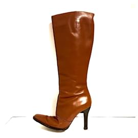 Tod's-[Used] Tod's Long Boots 37 Ladies-Brown Leather-Brown