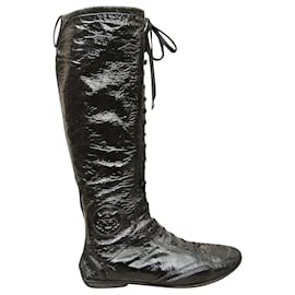 Bally-Bally boots size 39-Black