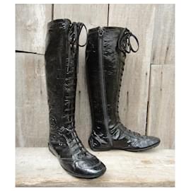 Bally-Bally boots size 39-Black