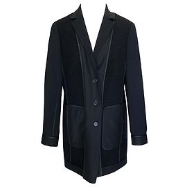 Akris Punto coat in black wool  Black