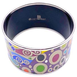 Bracelet Frey Wille Hope Hommage à Gustav Klimt en émail multicolore Multicolore