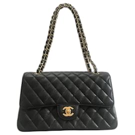 Chanel-Timeless grained calf leather-Black