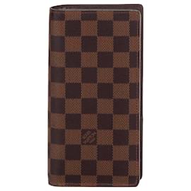 Louis Vuitton-Louis Vuitton Brown Damier Ebene Brazza-Brown