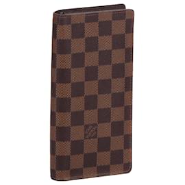 Louis Vuitton-Louis Vuitton Brown Damier Ebene Brazza-Brown