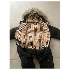 Burberry-Girl Coats outerwear-Black
