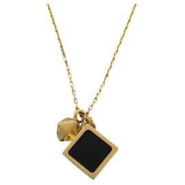Fendi-[Used]   FENDI / Necklace / Gold / Cube-Golden