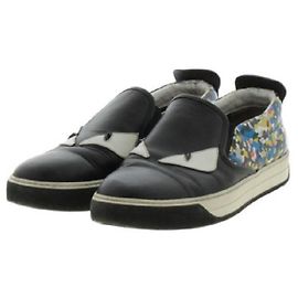 [Used] Fendi sneakers Men's Black Blue Yellow