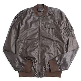 [Gebraucht] FENDI dünne Nylonjacke / Blouson Dunkelbraun 46 Made in Italy Echte einfache Herren Dunkelbraun