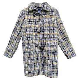 Aquascutum-casaco de tweed tamanho Aquascutum 38-Cinza