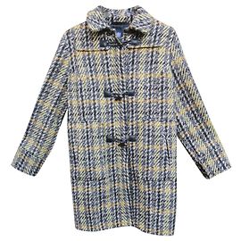 size Aquascutum tweed coat 38 Grey