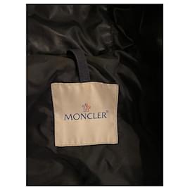 Moncler-pelliccia di procione-Blu navy