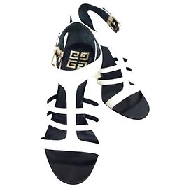 [Used] GIVENCHY Sandals Women's --White EUR: 37 Japanese Size: 23.5cm Equivalent Heel Sandals White