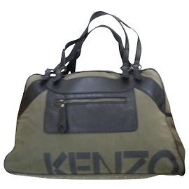 Kenzo Handbags Khaki