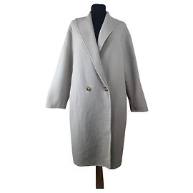 MCM Coat Beige Wool and Angora Size M Beige