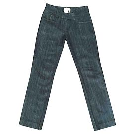 Christian Dior Blue Denim Jeans Blue