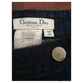 Christian Dior-Calça jeans Christian Dior-Azul