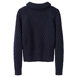 Carven Strickwaren Blau