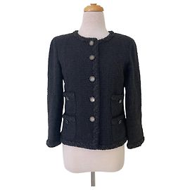 Chanel Little Black Jacket “ LBJ “ 11c Size 40 Black