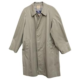 Burberry-impermeabile uomo Burberry taglia vintage 52-Cachi