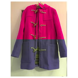 Burberry-Duffle coat-Pink
