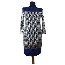 Robe en soie Diane Von Furstenberg Multicolore Multicolore