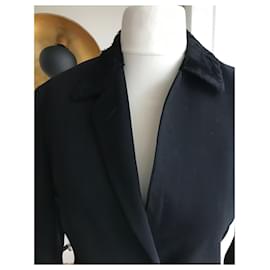 Barbara Bui-Hermosa chaqueta negra ajustada-Negro