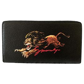 Givenchy Portafoglio continental in ecopelle Nero