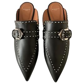 Givenchy-Studded mules-Black