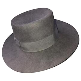Saint Laurent Black Rabbit Hat Size 59 Black