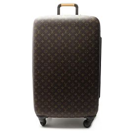 MALA LOUIS VUITTON TROLLEY ZEPHYR 70 M23031 TELA DO MONOGRAMA + CAPA DA MALA Marrom