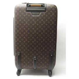 Louis Vuitton-LOUIS VUITTON TROLLEY ZEPHYR KOFFER 70 M23031 MONOGRAMM CANVAS + KOFFERABDECKUNG-Braun