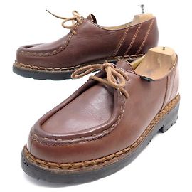 DERBY MORZINE PARABOOT-SCHUHE 41.5 braune Lederschuhe Braun