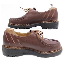 Paraboot-SAPATOS DERBY MORZINE PARABOOT 41.5 sapatos de couro marrom-Marrom
