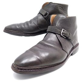 SAPATOS HESCHUNG BOTAS DE MANDRIL 11 45 EM SAPATOS DE BOTAS DE COURO TAUPE Taupe