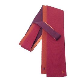 Hermès NEW HERMES SILK MESH TIE 4 NEW TIE RED TRICOLOR SILK TIME Other