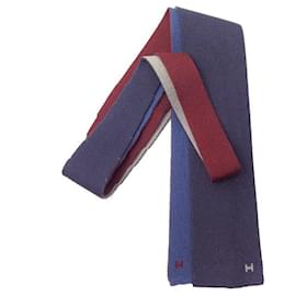 Hermès-NEW HERMES SILK MESH TIE 4 TIME IN TRICOLOR SILK + NEW TIE BOX-Other